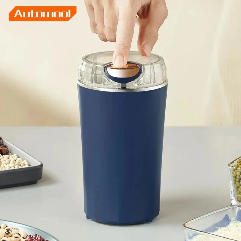 Small Electric Grinding Machine - Perfect for Coffee Beans, Spices and Herbs